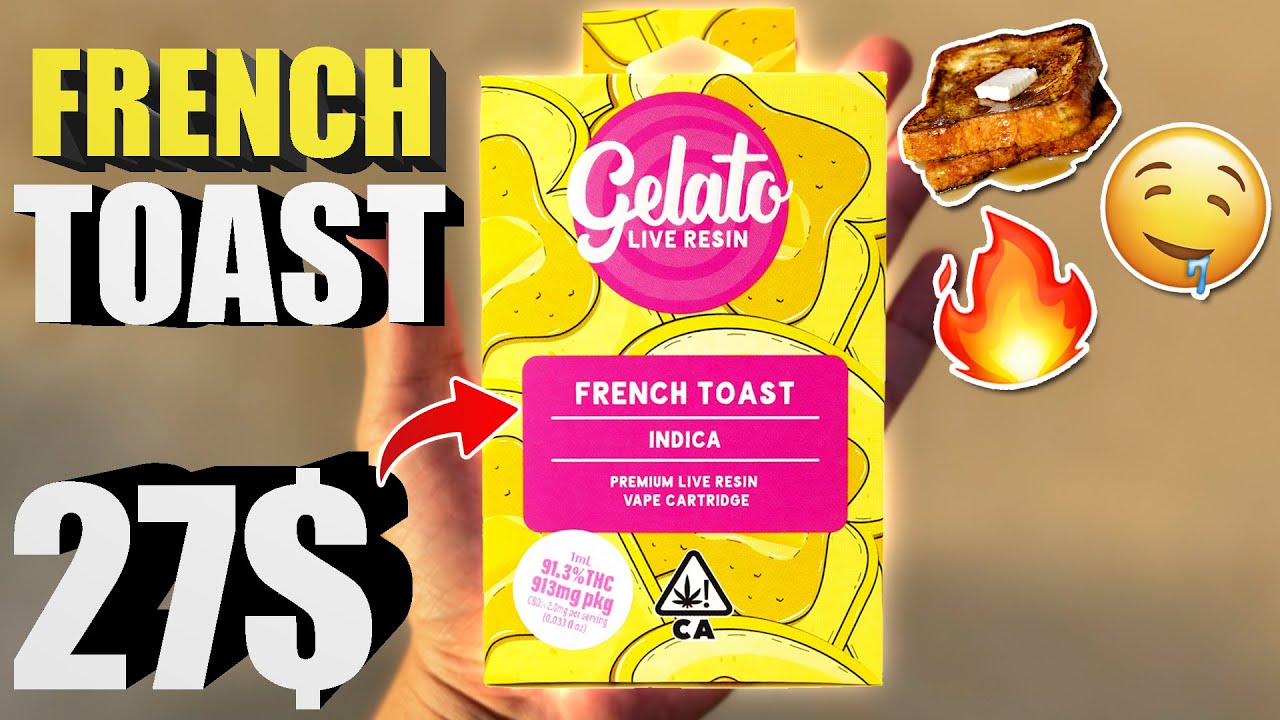 This FRENCH TOAST made my MORNING SPECIAL... | GELATO LIVE RESIN | Cheap Carts #72