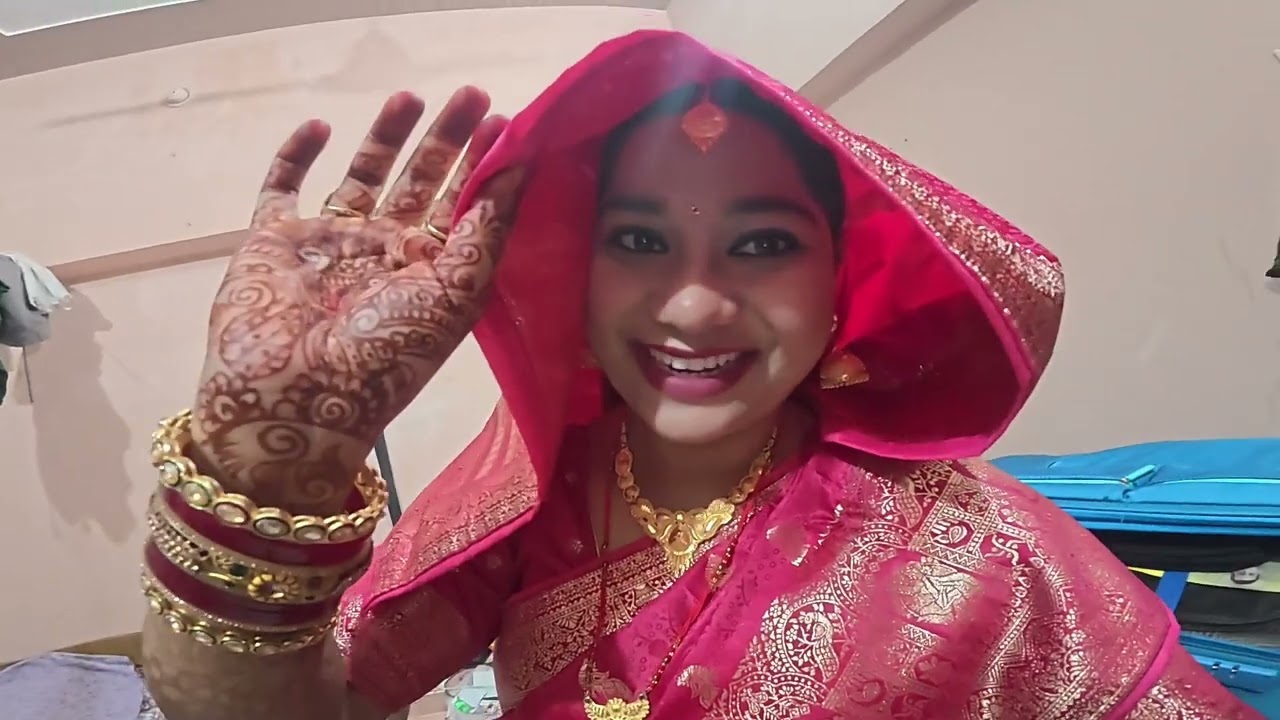 My reception video with lots of love and blessings 💞