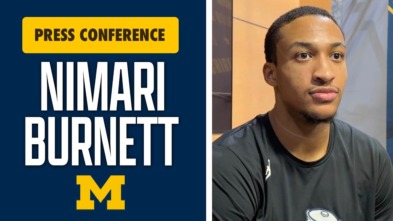 Nimari Burnett After Michigan Basketball Win Over UCLA, On Potentially Being No. 1