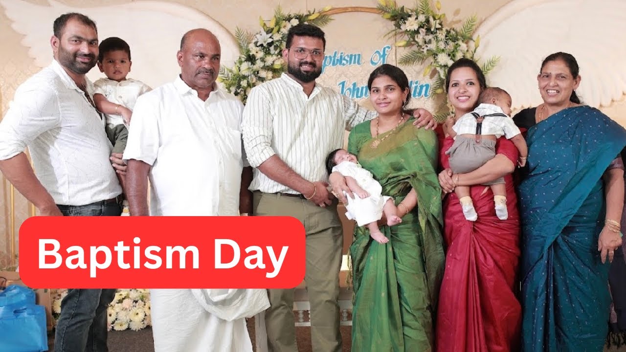 ഉണ്ണിടെ മാമോദീസ ദിവസം 🥰Baptism Day