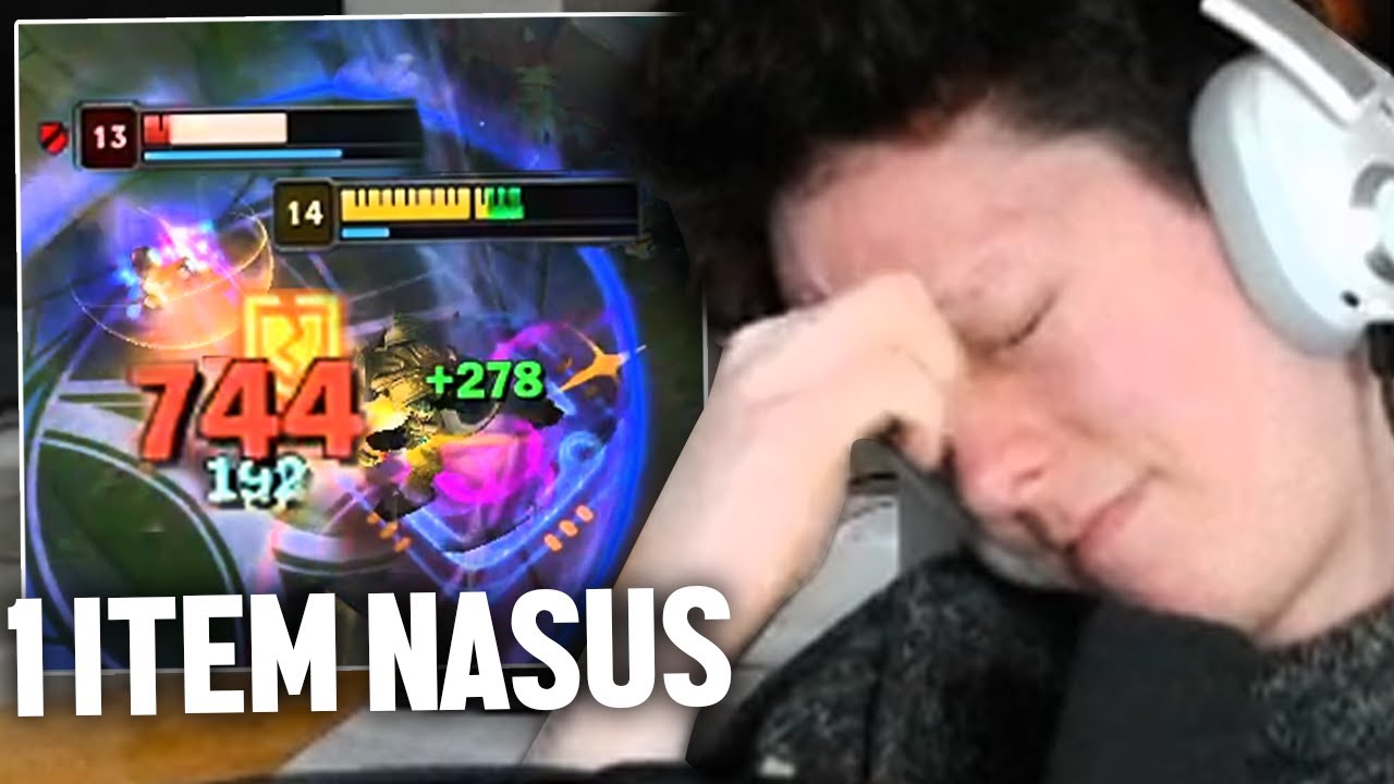 Wenn Nasus 1 Item hat: