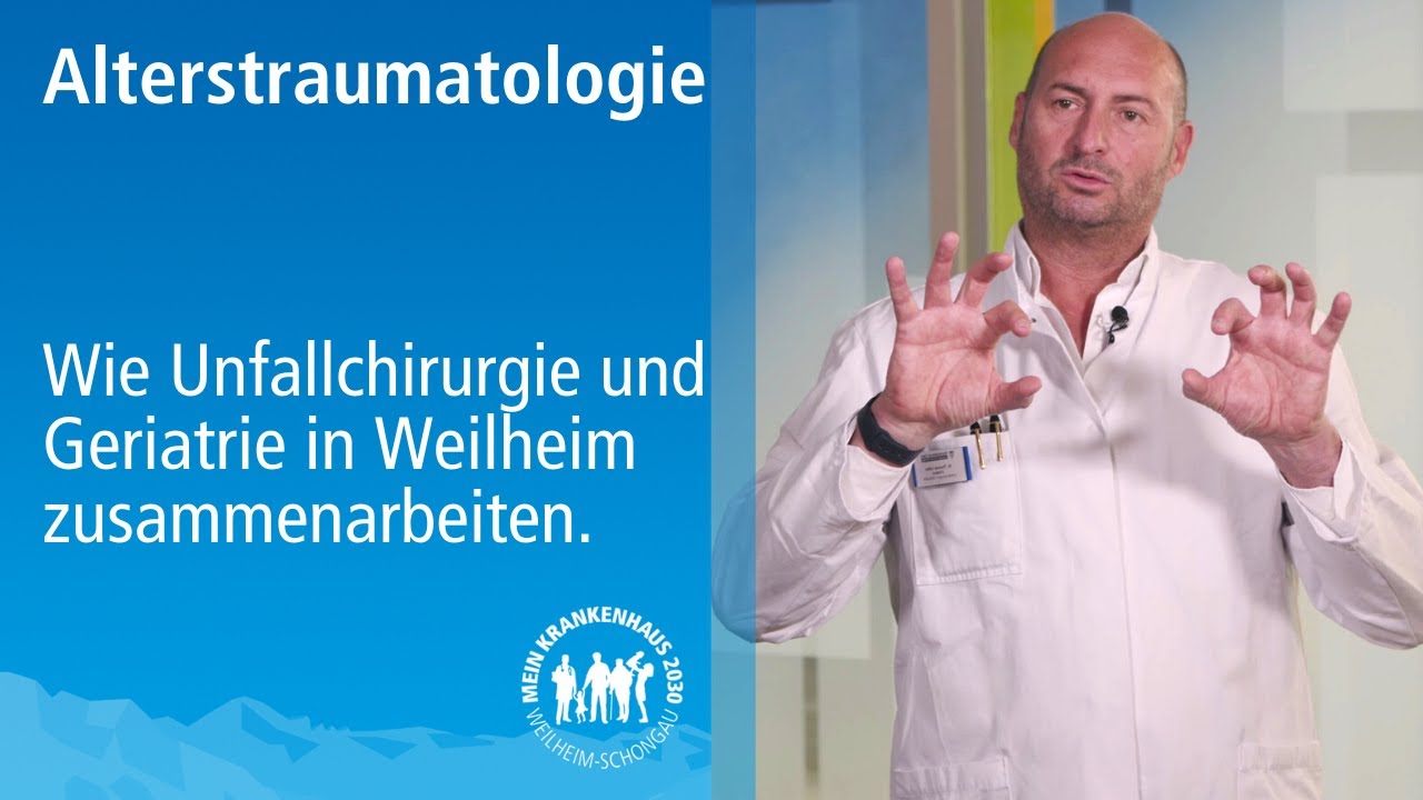 Alterstraumatologie: Was tun bei einem Sturz im hohen Alter?