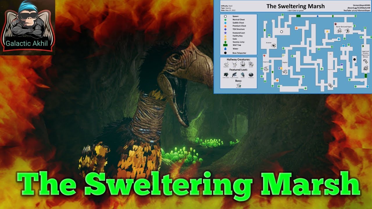 The Sweltering Marsh Dungeon | Ark Mobile #arkmobile #arkmobiledungeon #dungeonarkmobile