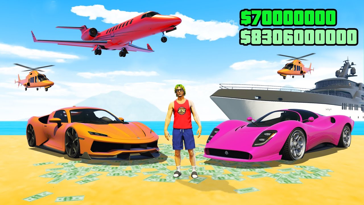 Billionaire Buys Literally Everything.. (GTA 5 Spending Spree)