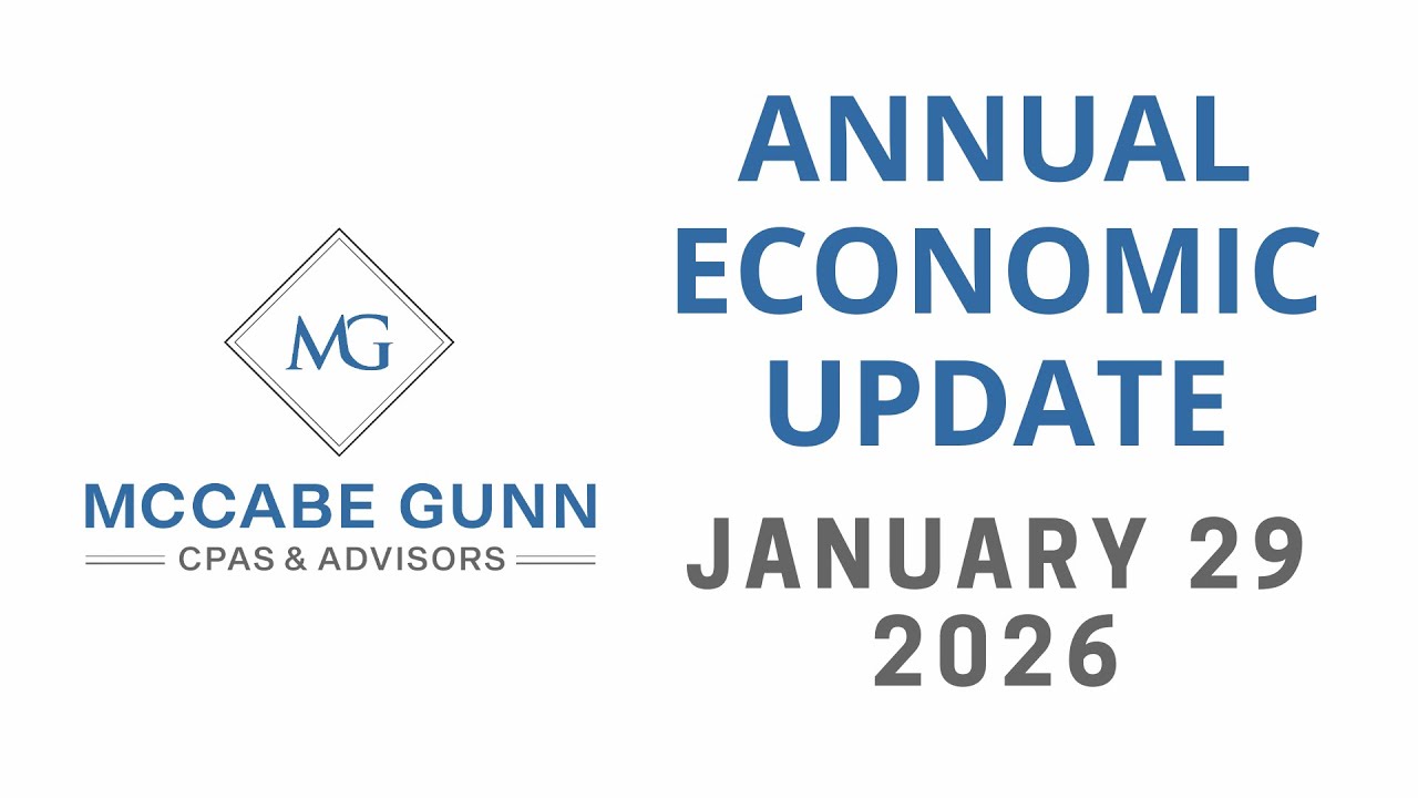 McCabe Gunn Annual Economic Update Webinar January 2026