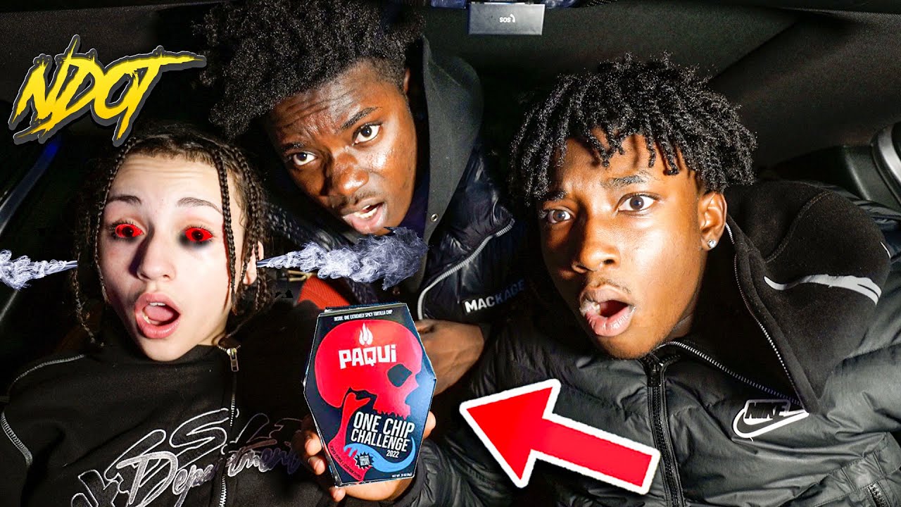 Paying Drill Rappers In The Hood to Eat World's Hottest Chip!