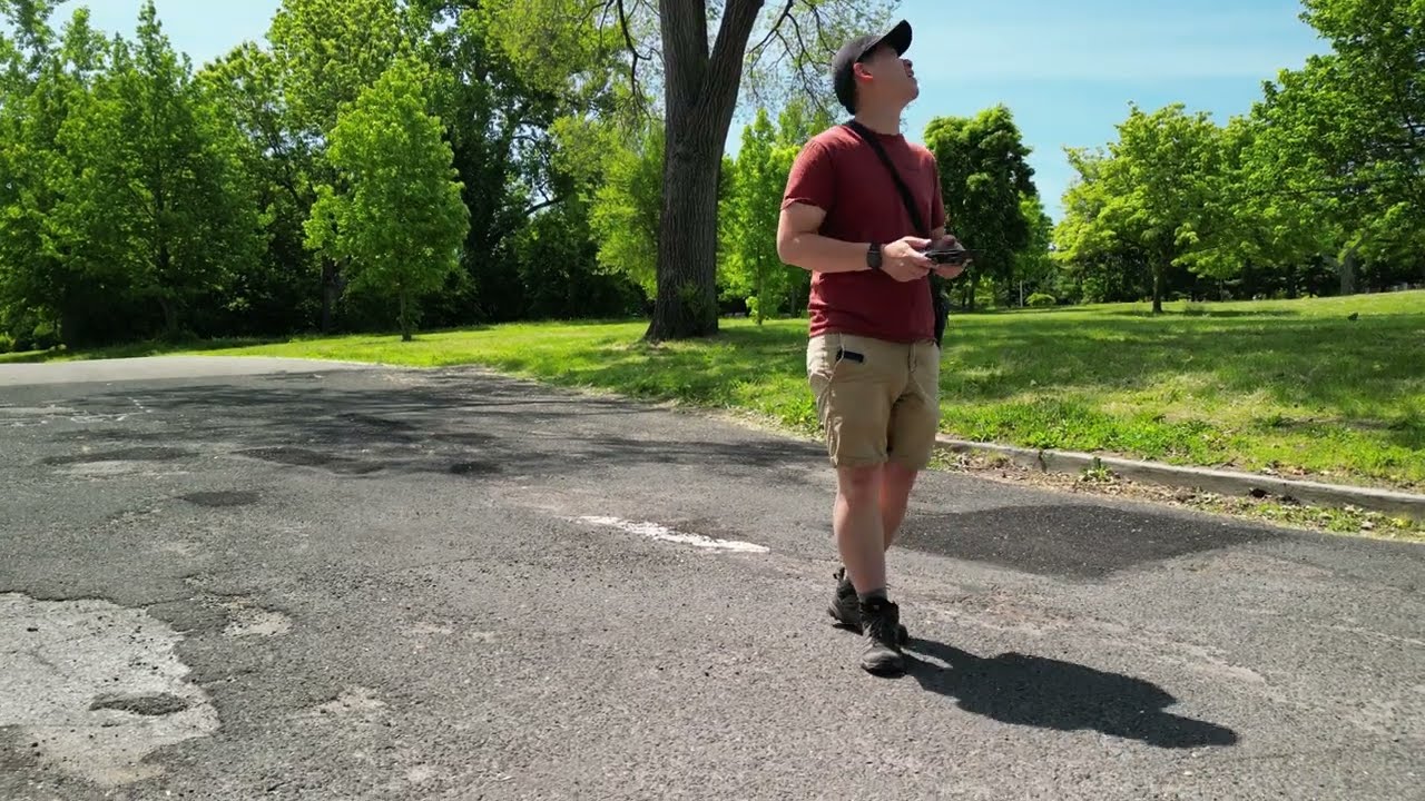 DJI Mini 3 Pro Buzzing the Tower