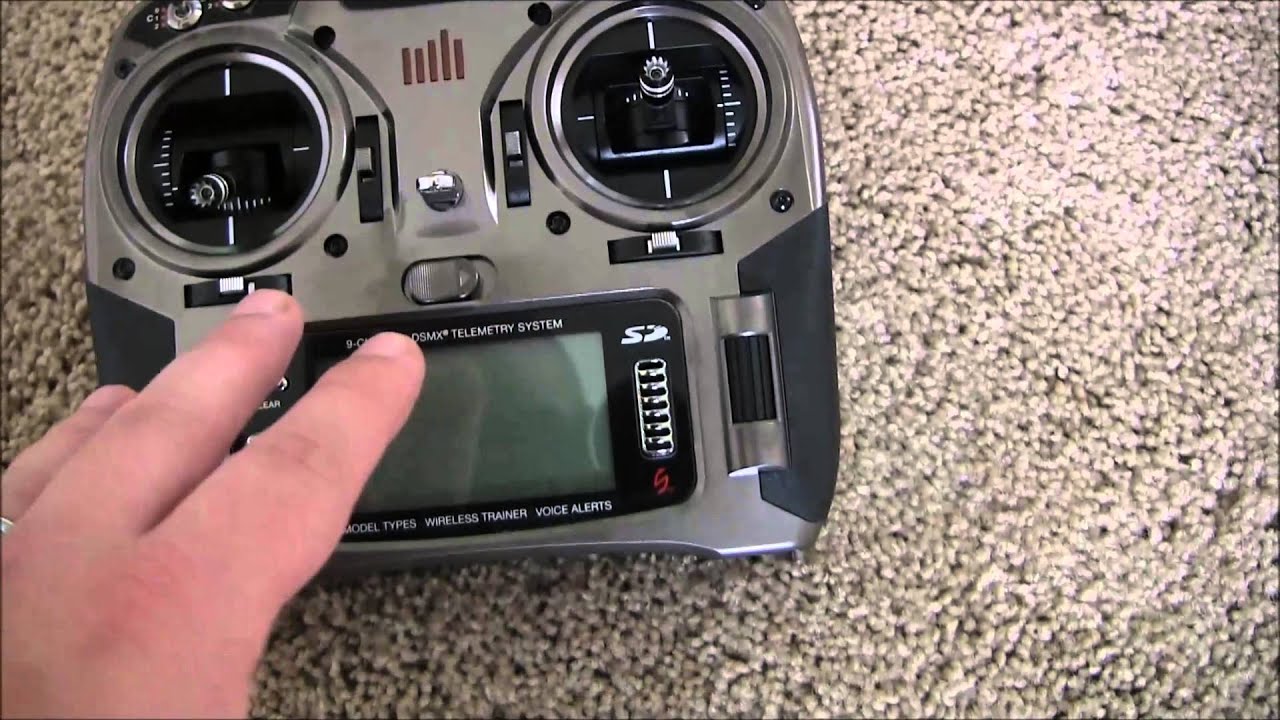 How to Bind Blade 200 srx with Spektrum tx