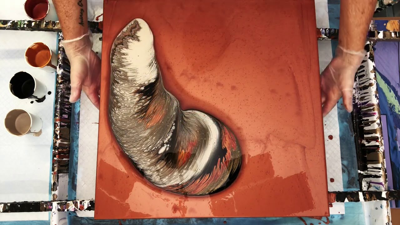 Acrylic Pour Painting, Art Tutorials Some of My Favorite Things :)