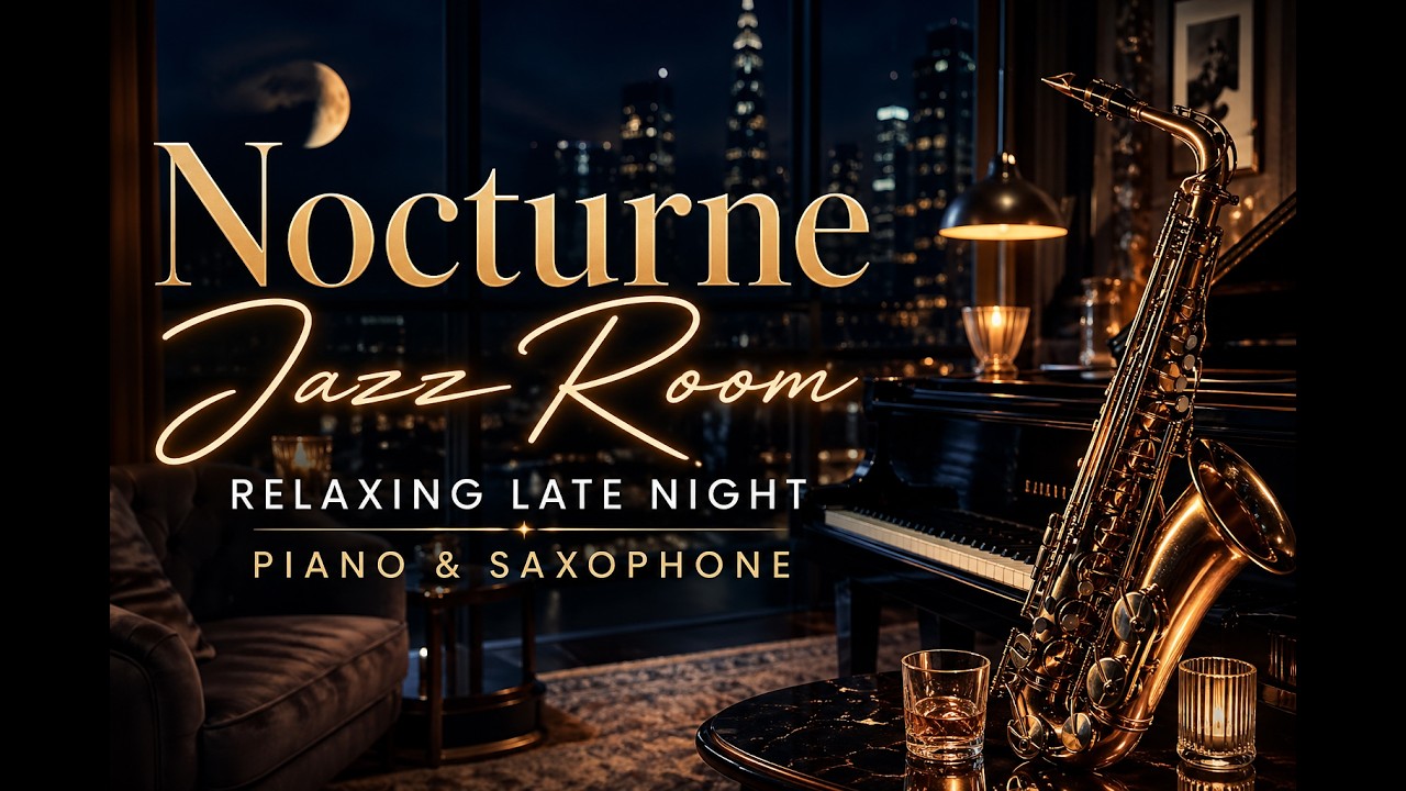 Mood Lounge Jazz I Slow & Relaxing Saxophone And Piano Music