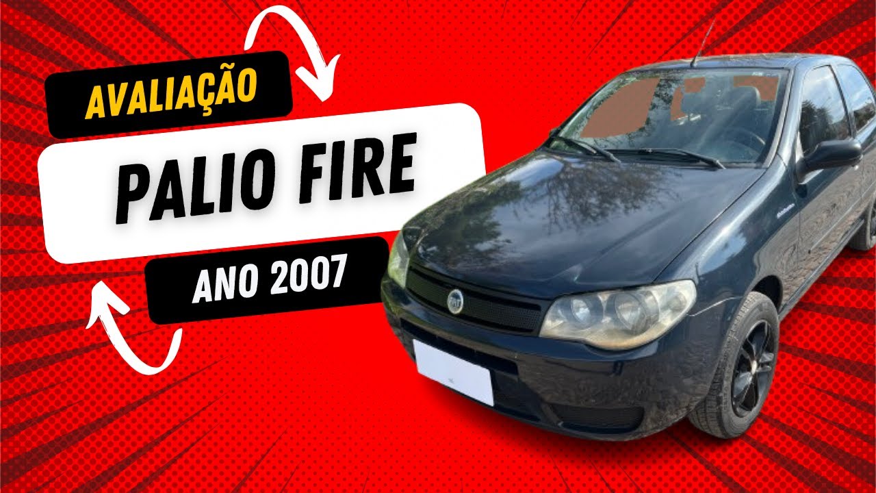 AVALIAÇÃO FIAT PALIO 1.0 FIRE ANO 2007! UMA EXCELENTE OPÇÃO DE ECONOMIA E CONFORTO PAGANDO POUCO