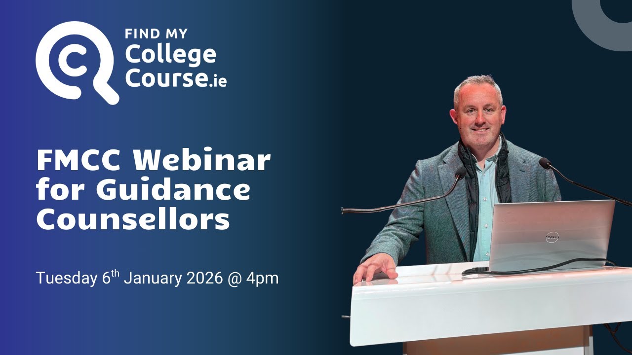 FMCC Webinar for Guidance Counsellors (Teacher Dashboard)