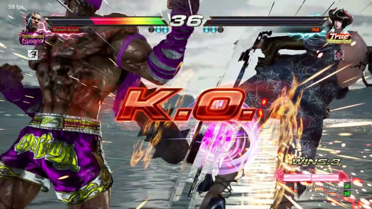 FAHKUMRAM VS ELIZA TEKKEN 7 ONLINE SEASON