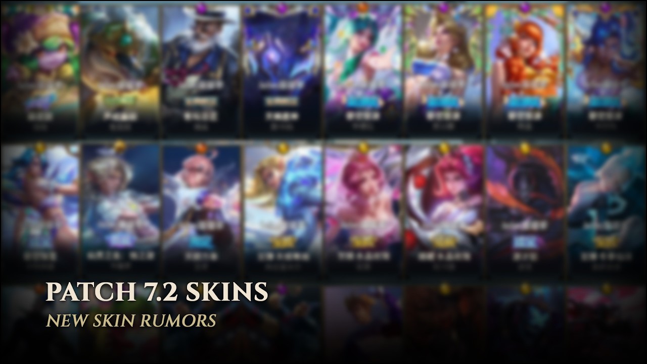 Patch 7.2 Skin Rumors: Summer Party, Crystal Rose, Weather Entity & More || LoL: Wild Rift