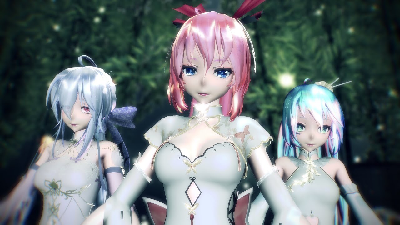 [MMD] Espiazione  Tda Luka Miku Haku Ark Order & Justice style