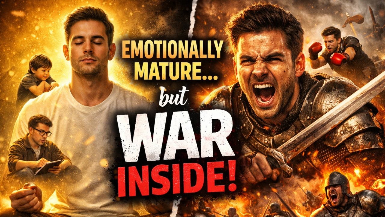 “When You Try to Be Emotionally Mature… But Your Brain Wants Violence”