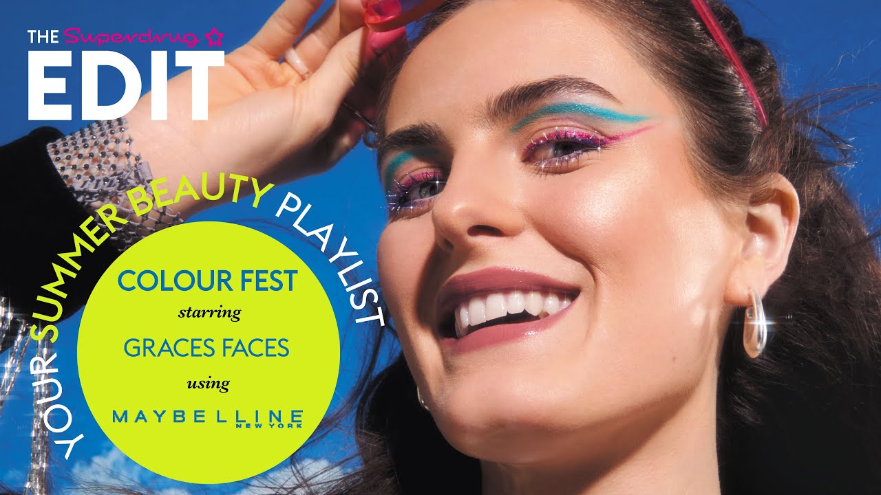 GRWM Summer Beauty Playlist : Festival Look starring Graces Faces' - The Superdrug Edit