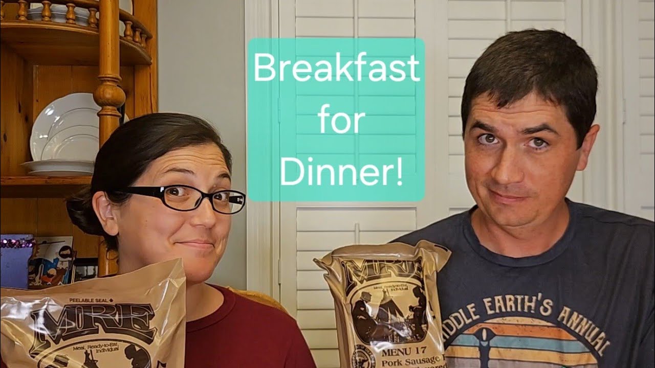 MRE Menu 17 Pork Sausage Patty Maple Flavored. Date Night!