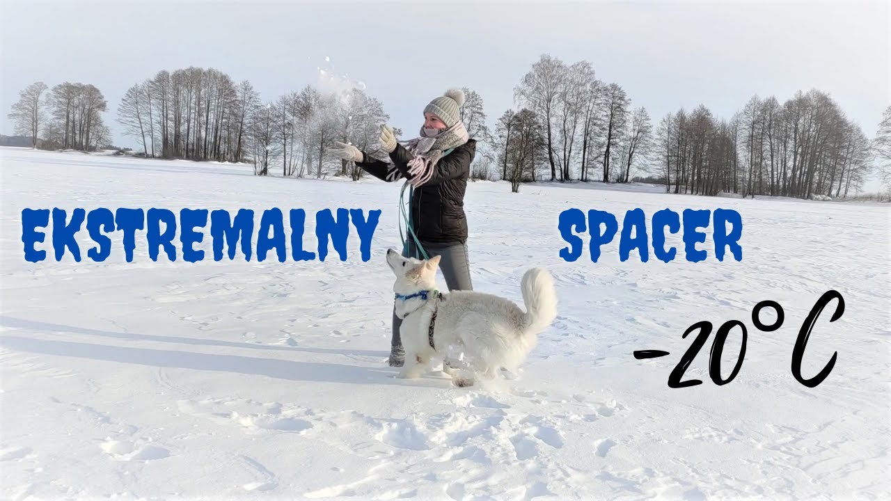 EKSTREMALNY SPACER! -20°C 🥶 Lodowa kraina - Podlasie