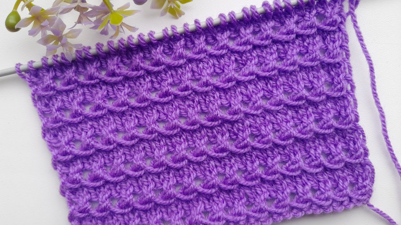 Easy And Beautiful Knitting Pattern