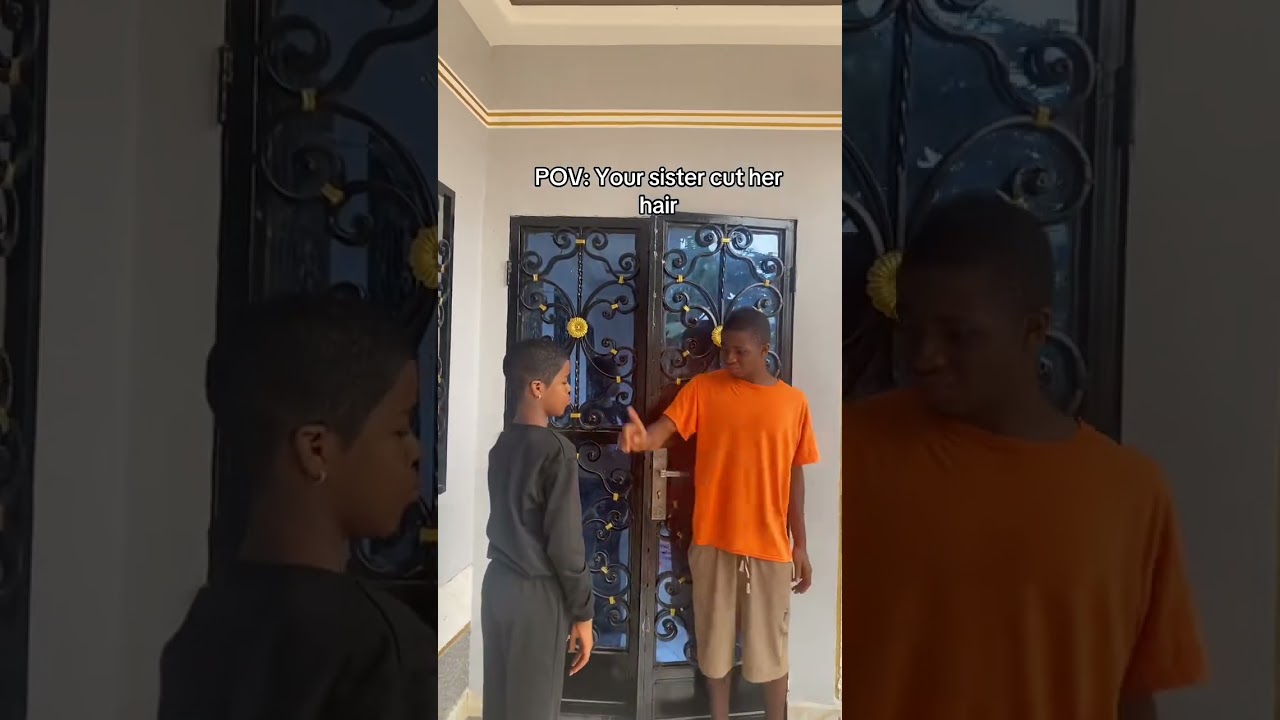 Your mother can never look like this😂 #siblings #henk