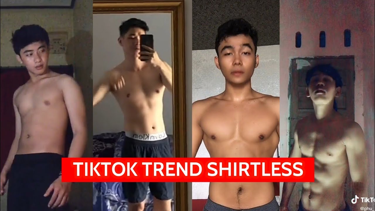 TikTok Trend Cowok Shirtless