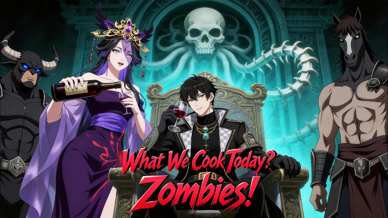 Apocalypse Famine! Others Starve But His Meals Are Terrifying S-Rank Ghosts！💕#anime