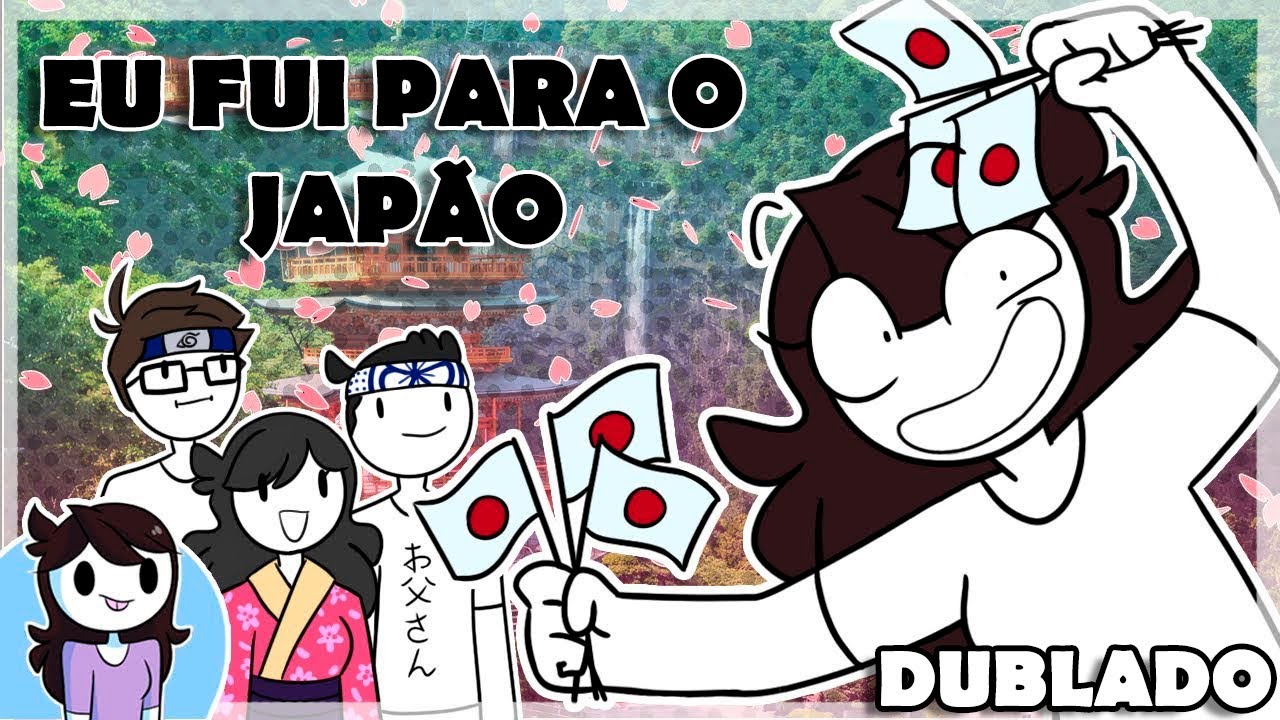 Como foi a minha viagem para o Japão | Jaiden Animations | (Dublado PT-BR)
