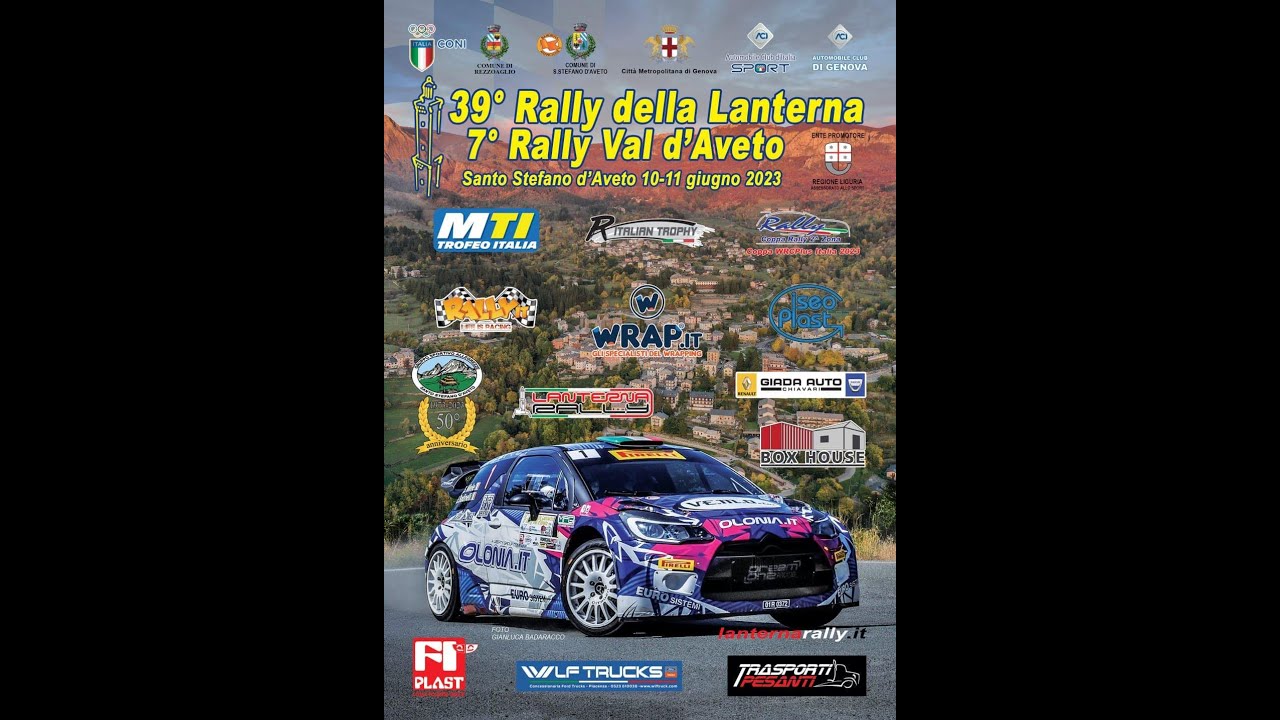 39° Rally della Lanterna 2023 OBC CALVETTI-CONTI ps 4 by Ferrario