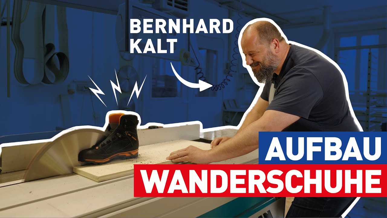 So sind Wanderschuhe aufgebaut: Wir haben dafür einen Wanderschuh zersägt! || Schau amoi