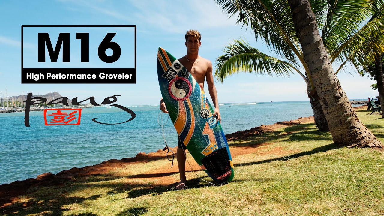 M16 - Performance Grovel Surfboard by Glenn Pang