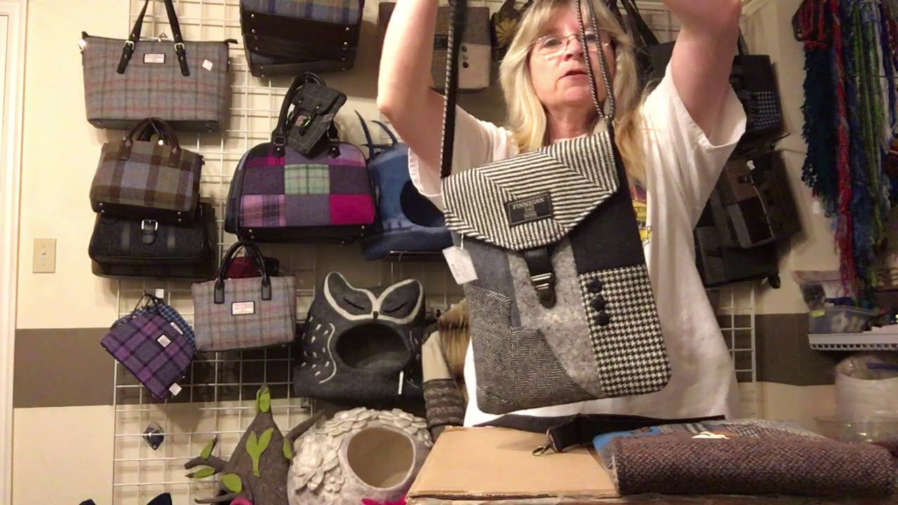 Suit Bags- made from recycled wool suits