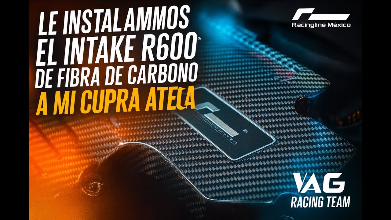 Intake R600 de fibra de carbono a mi Cupra Ateca| Dylan Villarreal