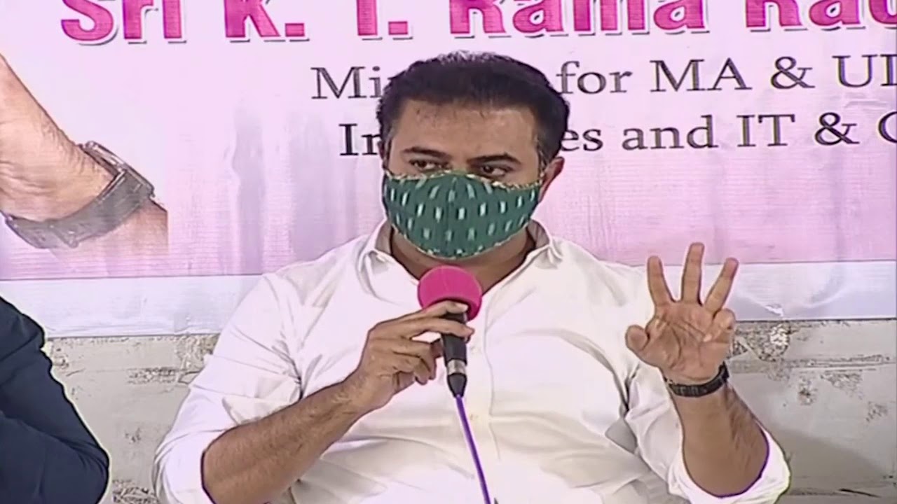 TRS Working President and Minister Sri KTR full speech at 'Meet The Press' program in Hyderabad