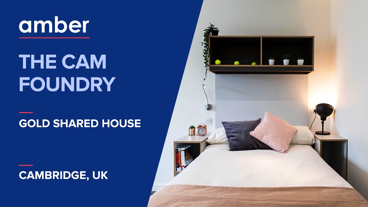 Room Type Gold Shared House | The Cam Foundry | Student Accommodation in Cambridge | amber