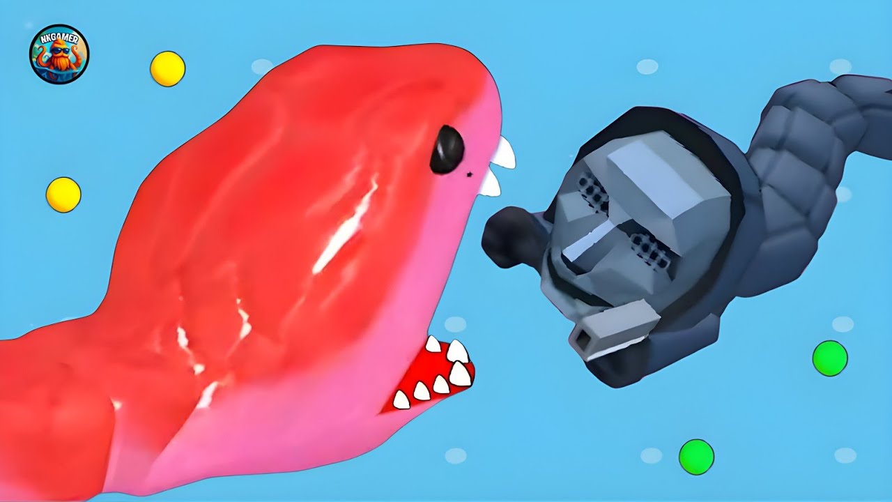 SNAKE CLASH | LAST SNAKE STANDING 😱 ALL ENEMIES DESTROYED 🐍🔥 #460