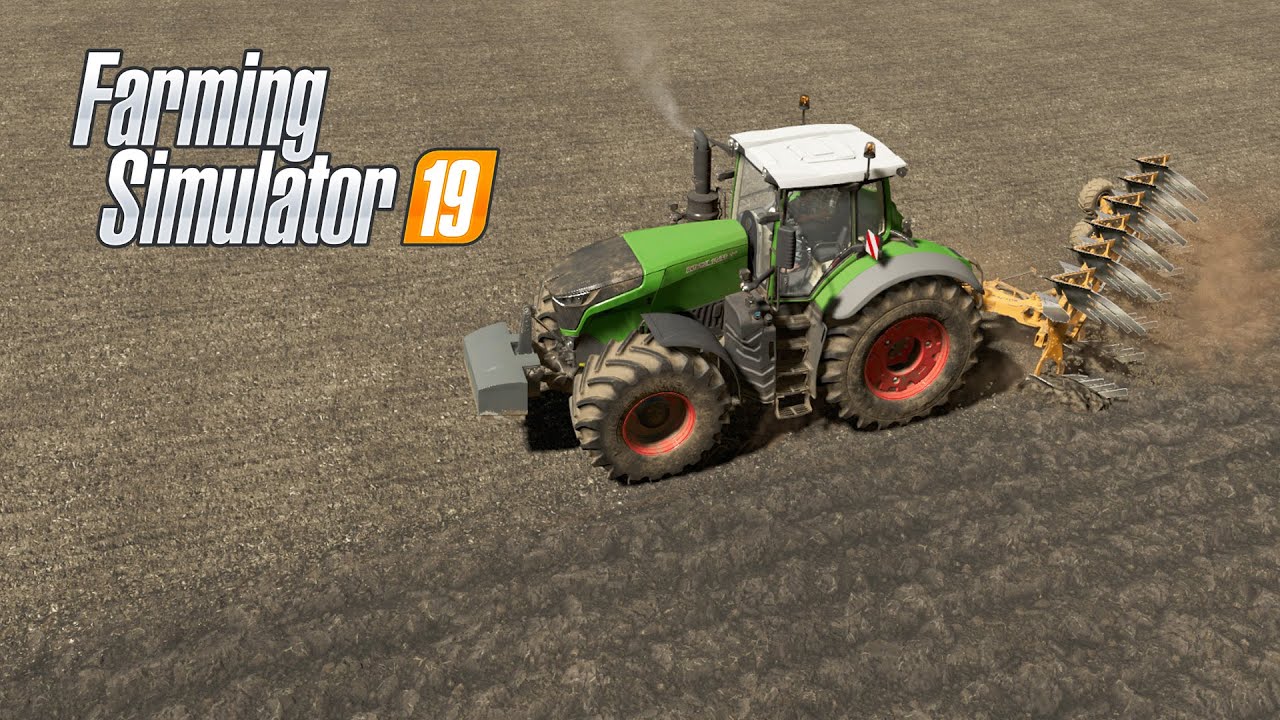 FS19 |Map Koshmak| Plowing with a FENDT 1050
