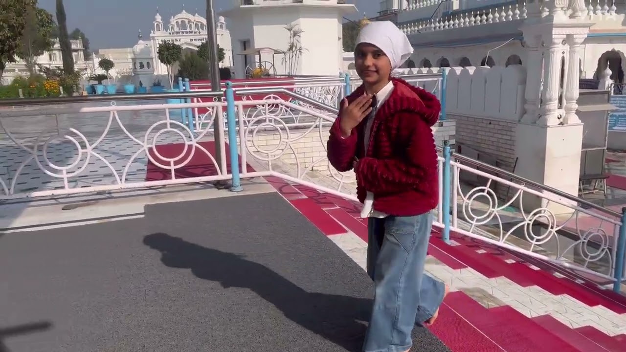 Visit to ਤਖਤ ਸ੍ਰੀ ਦਮਦਮਾ ਸਾਹਿਬ 😌🙏🏻🌸#gurbani #damdamasahib ✨