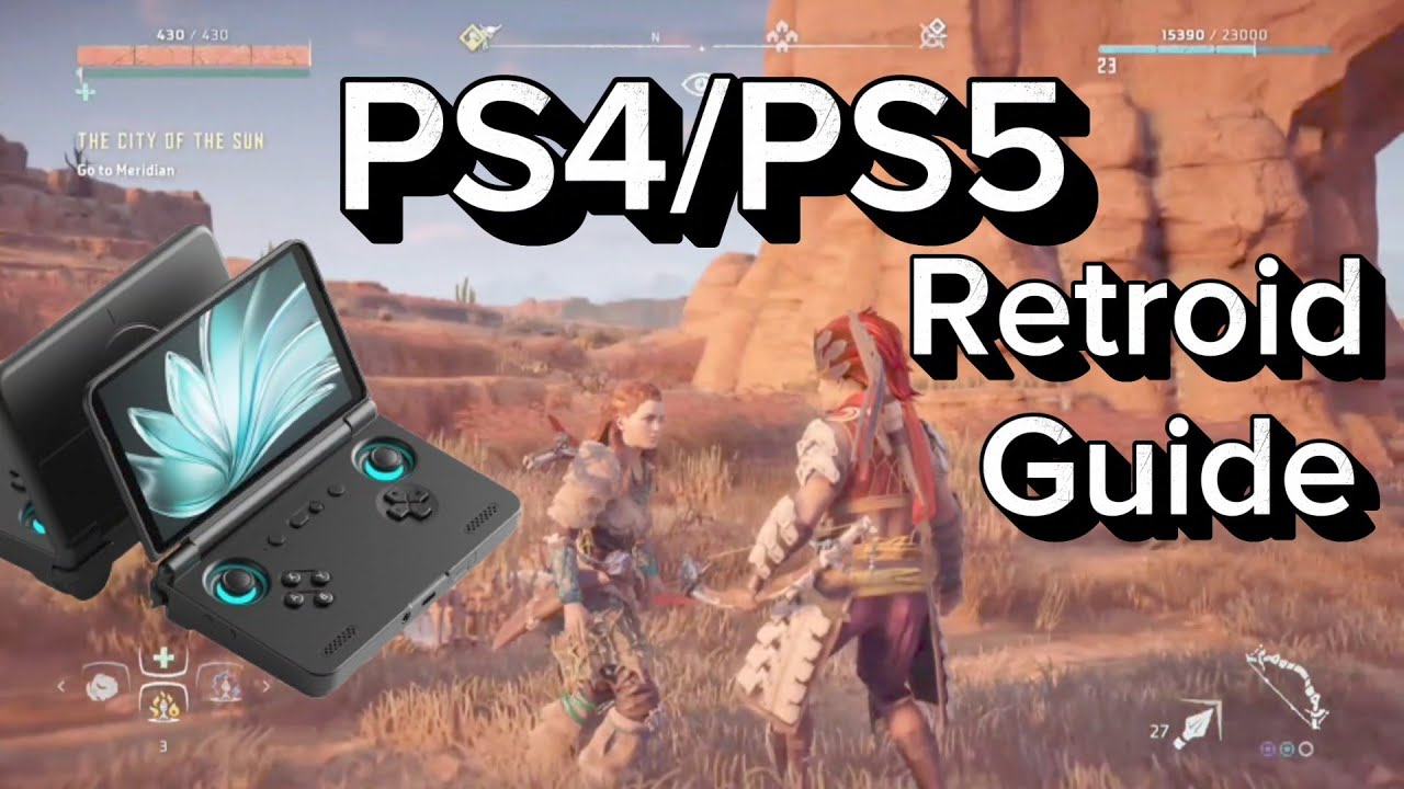 Retroid Pocket Flip 2 PS4&5 Streaming Guide 