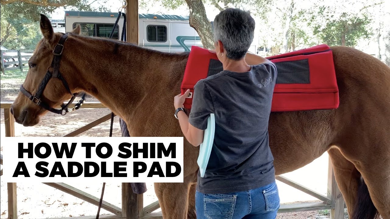 How to Shim an Ecogold Saddle Pad for the Perfect Fit