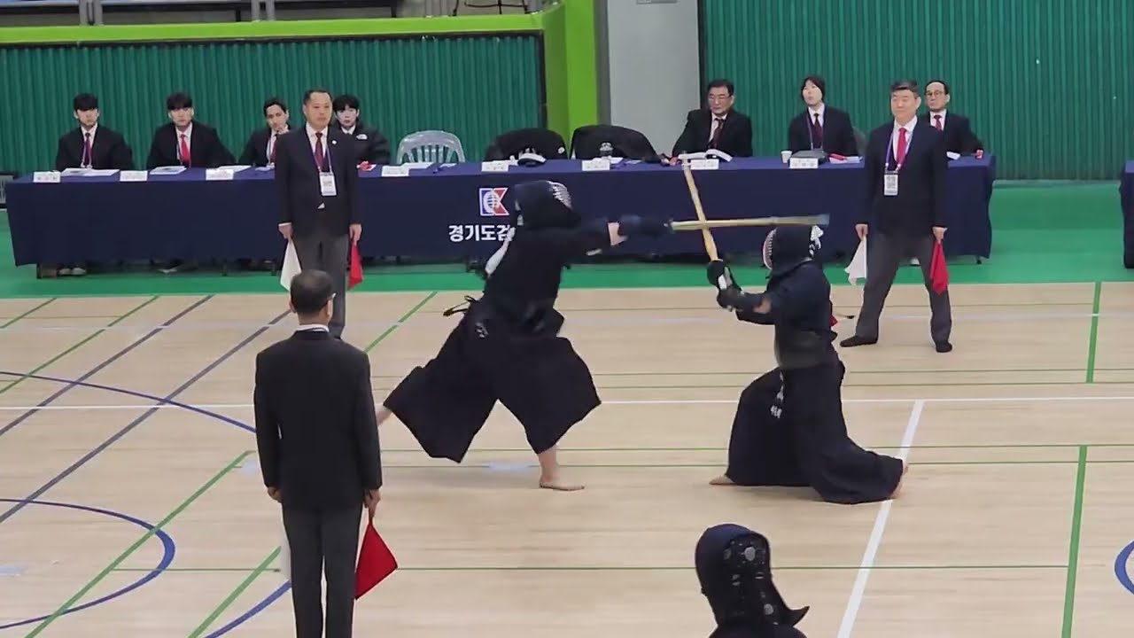 제66회 경기도 검도대회 7단 50세 이하부 배곧검도교실 이열민 관장 vs 일산검도교실 이훈희 관장