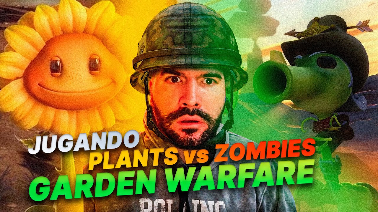 Jugando PLANTS vs  ZOMBIES GARDEN WARFARE en 2023