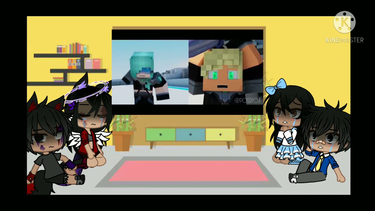 Aarmau Reacts to Future Selves~Part 1~Gacha Club Video