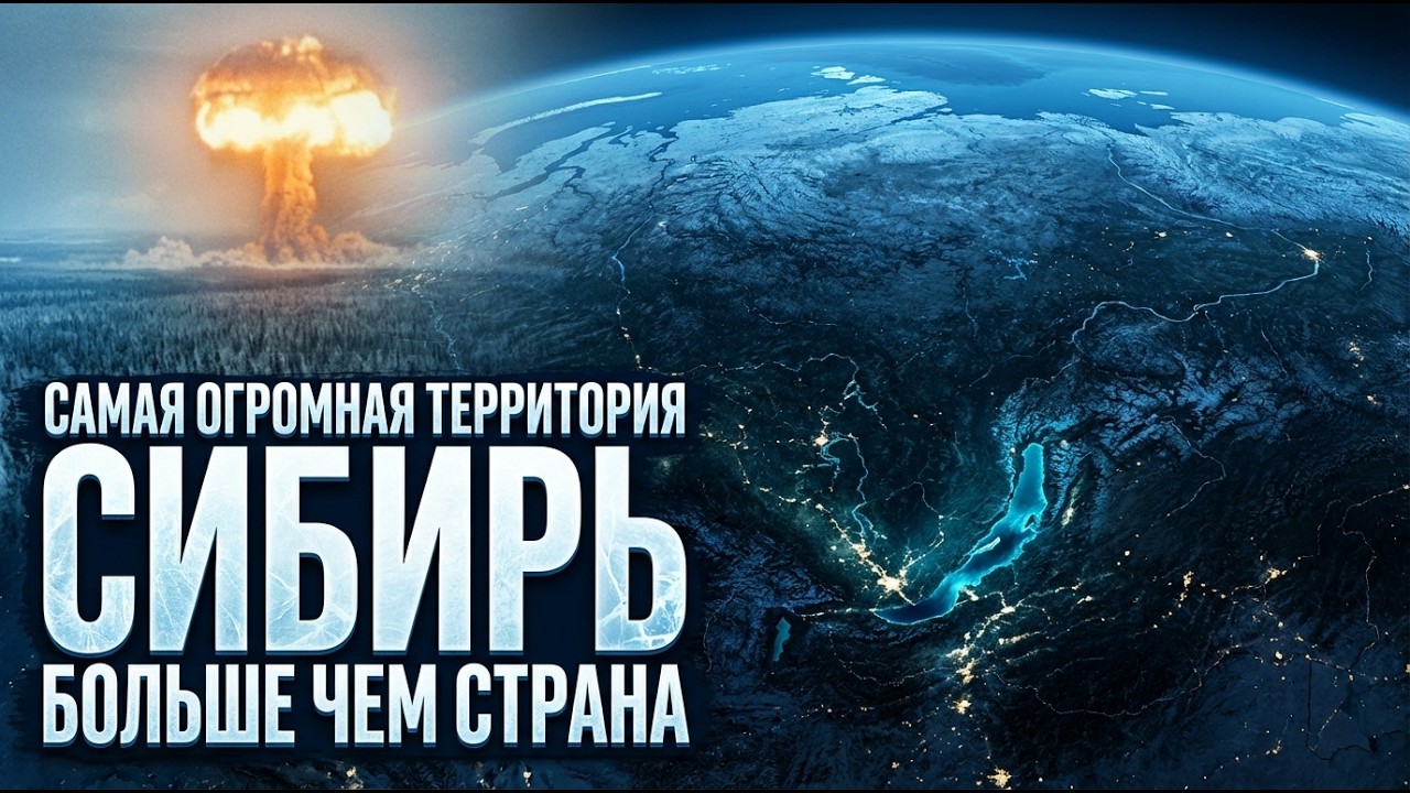 СИБИРЬ БОЛЬШЕ ЧЕМ СТРАНА: территория, где скрыта треть ресурсов Земли