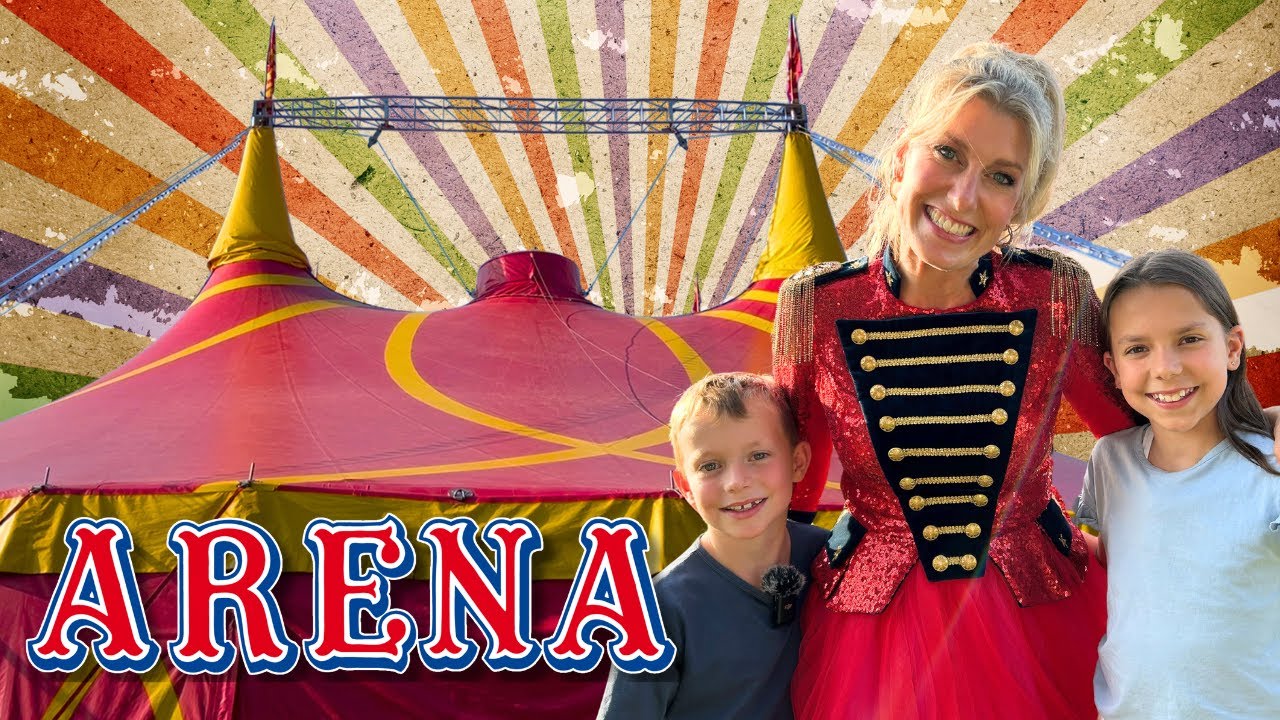 CIRKUS ARENA 🎪🤹🍿 Møder klovn og akrobat, ser backstage og det FLOTTESTE SHOW 🤩