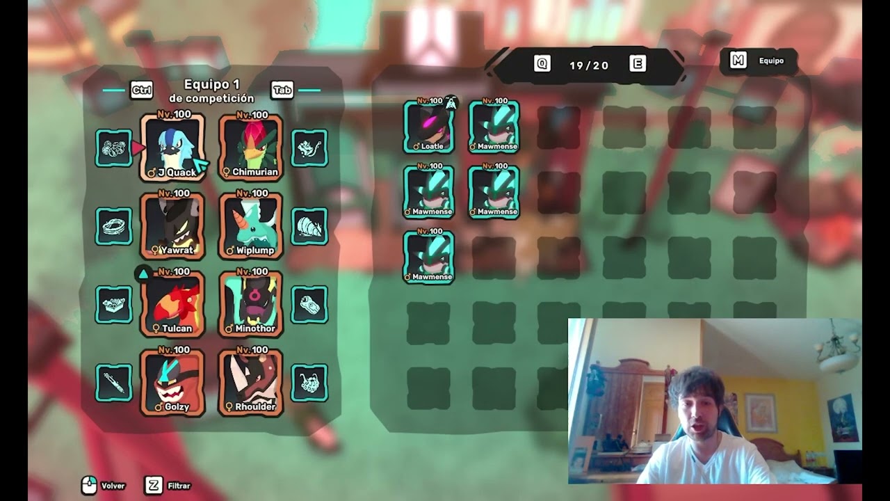 MI Equipo con Tvs, para Rankeds, Club Wars, Redojos y Bautizos. Temtem Competitivo!!!!