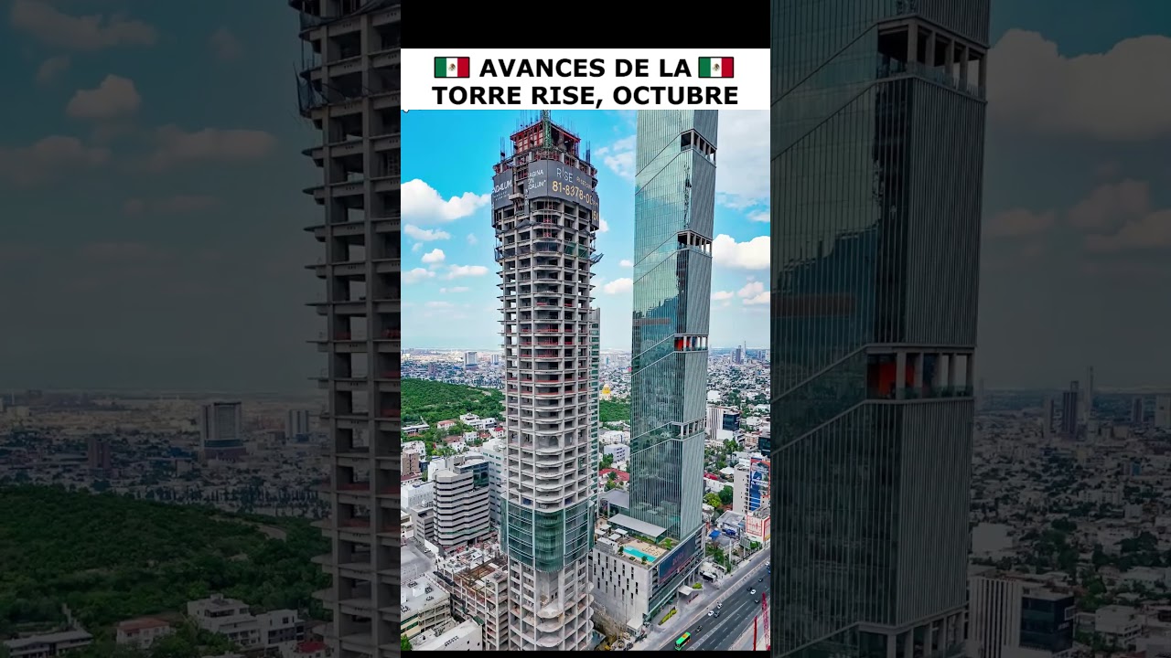 ✅Avances de la TORRE RISE M&Eacute;XICO Octubre 2025 #short #october