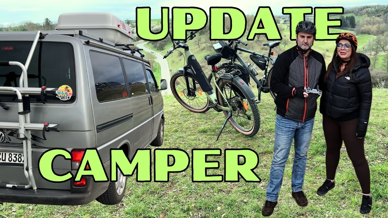 Modificari in camperul nostru VW T4 Multivan. Noua bicicleta electrica 🚲 CUBE REACTION HYBRID RACE🏁