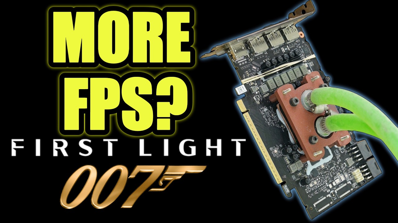 Насколько я смогу разогнать Intel Arc в 007: First Light?