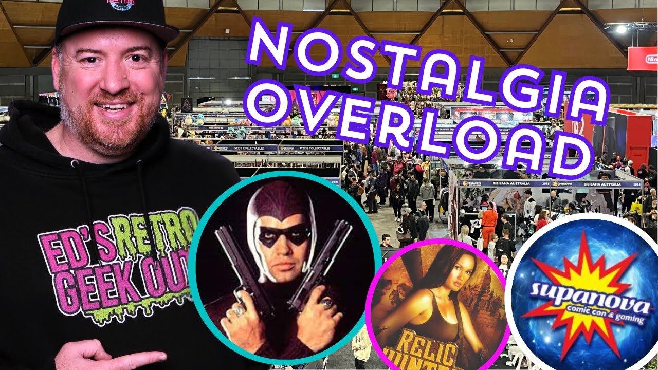 Vintage Toy Hunting at Supanova Comic Con! | Rare Finds, Cosplay & Celebs